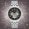 Delawrence Royal King Chronograph Men's watch - Black