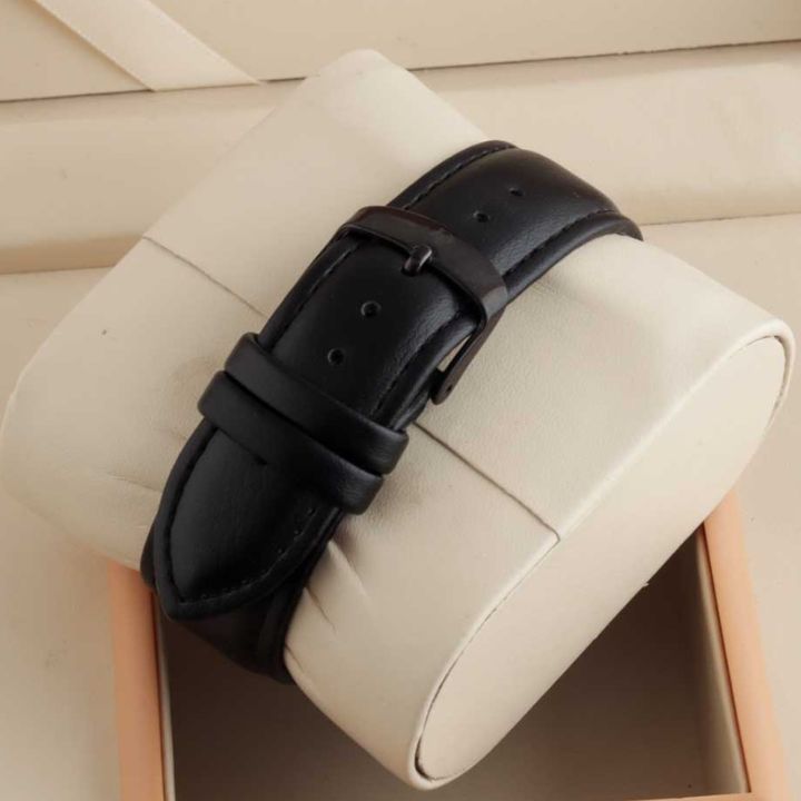 Black Leather Premier Men's watch