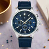 Delawrence Royal King Chronograph Men's watch - Blue