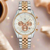 Delawrence Royal King Chronograph Men's watch - white gold
