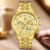 Delawrence Royal King Chronograph Men's watch - Gold