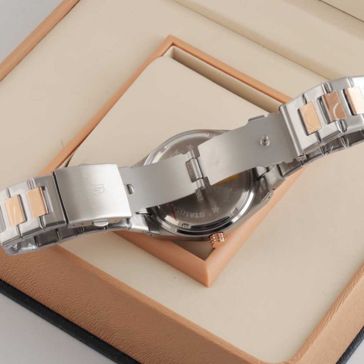 Dual Tone Chain Traditions Silver/Rose Gold