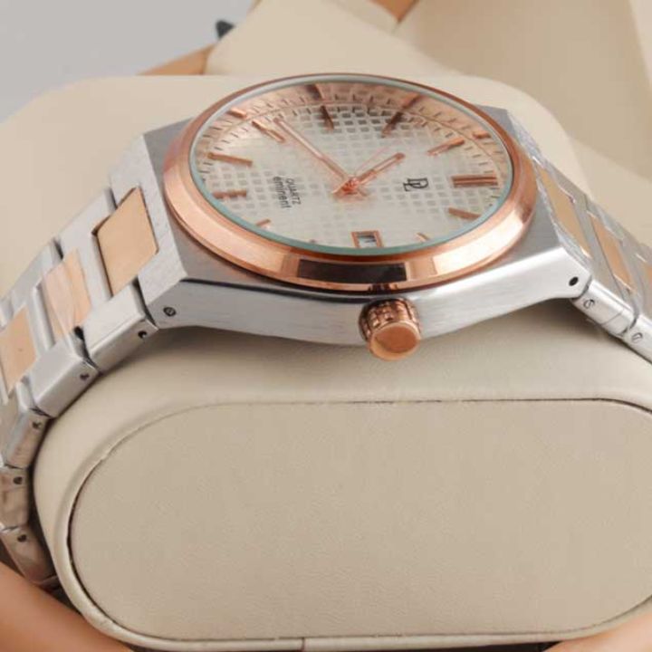 Dual Tone Chain Traditions Silver/Rose Gold