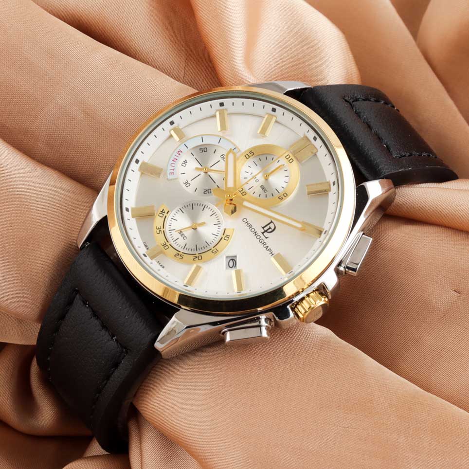SuperSports Leather Men's watch