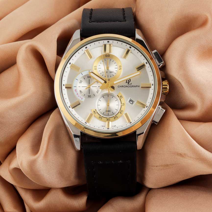 SuperSports Leather Men's watch