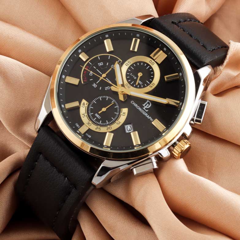 SuperSports Leather Men's watch