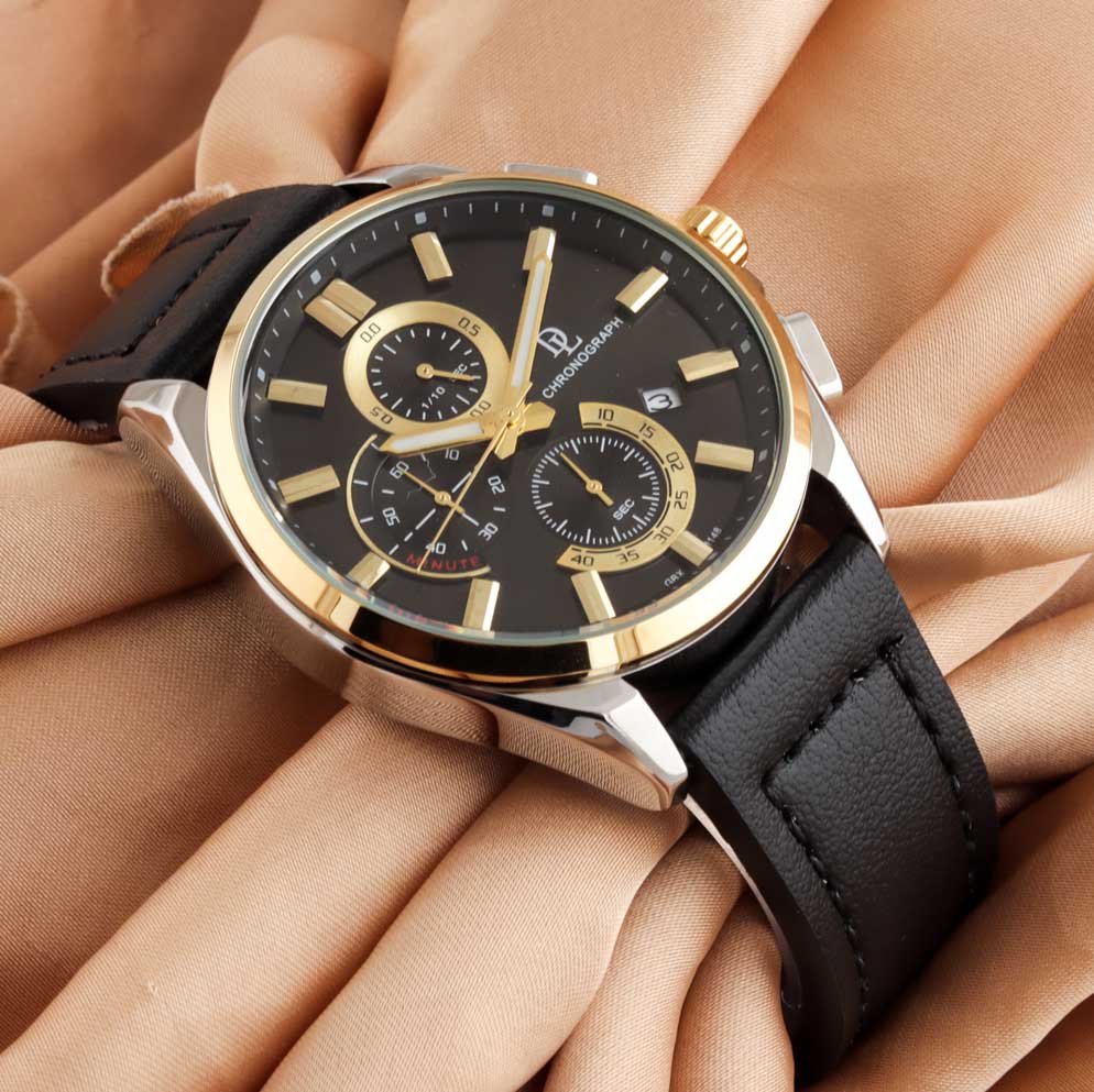 SuperSports Leather Men's watch