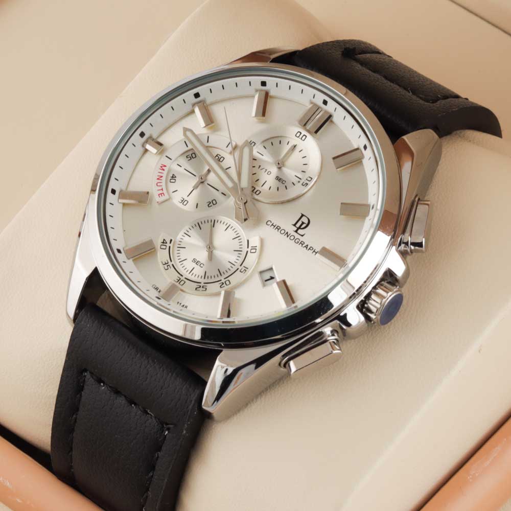 SuperSports Leather Men's watch