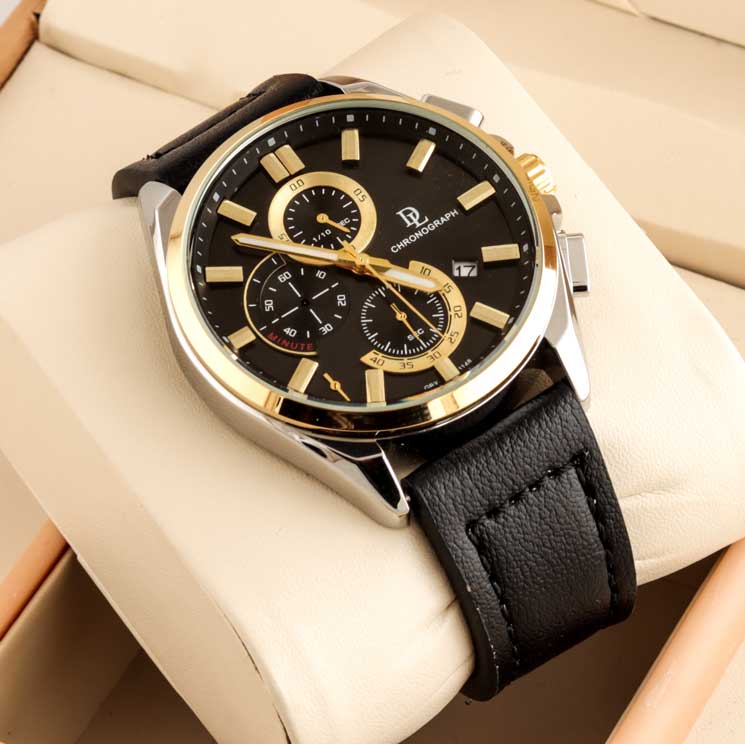 SuperSports Leather Men's watch