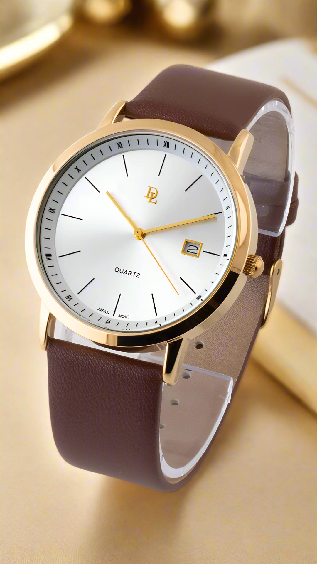 Delawrence marbel Men's watch