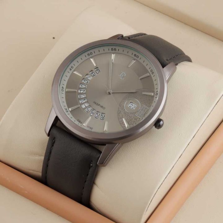 Ash-Gray Leather Premier