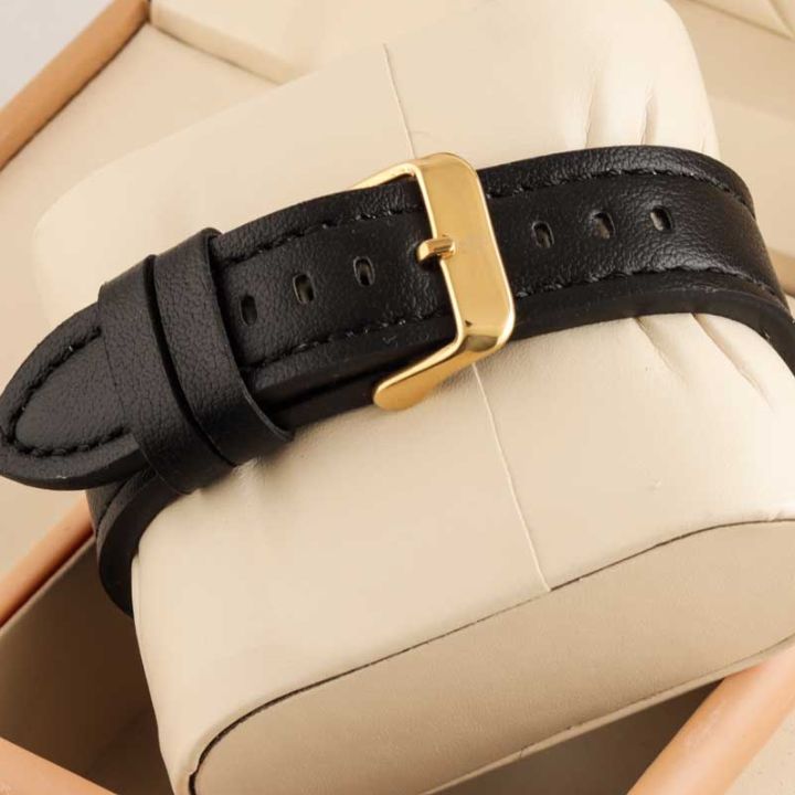 SuperSports Leather Men's watch Black/Golden