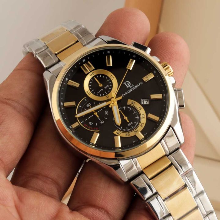 SuperSports Alloy-Steel Chronograph Black