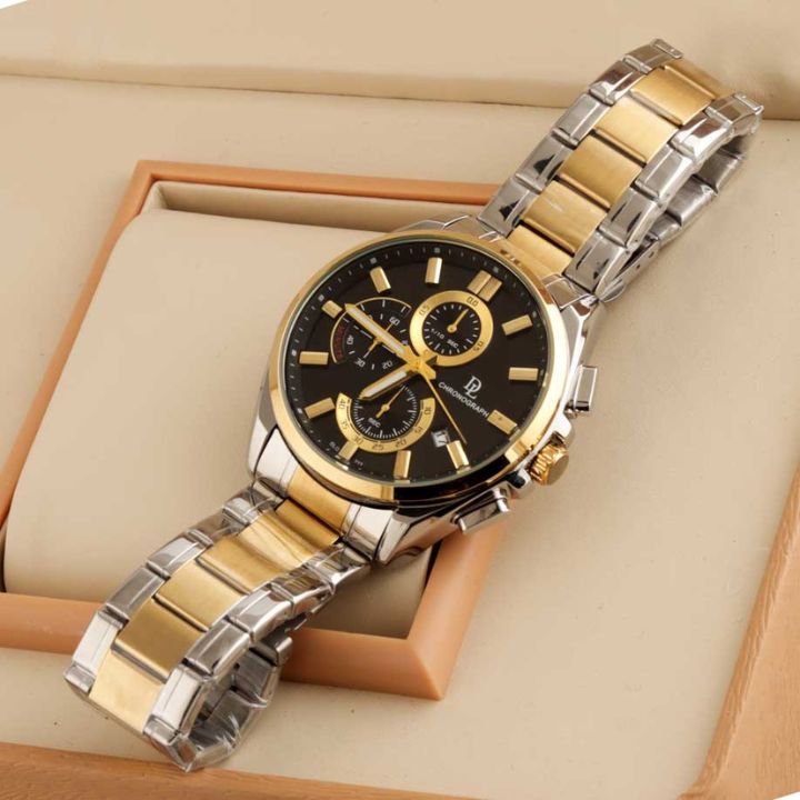 SuperSports Alloy-Steel Chronograph Black