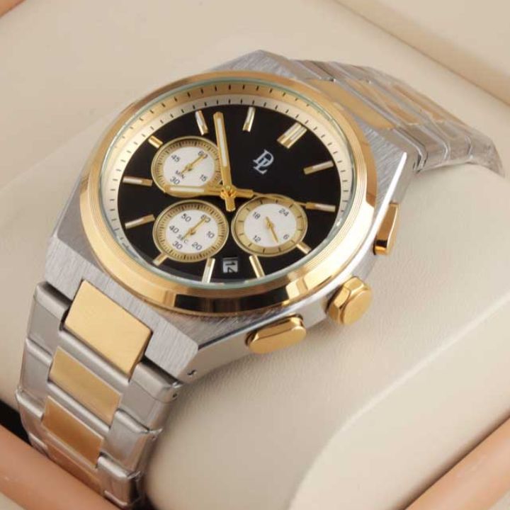 Delawrence Traditions Chronograph Men's watch Black
