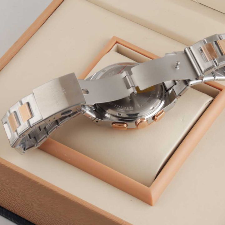 Delawrence Traditions Chronograph Men's watch Rose Gold