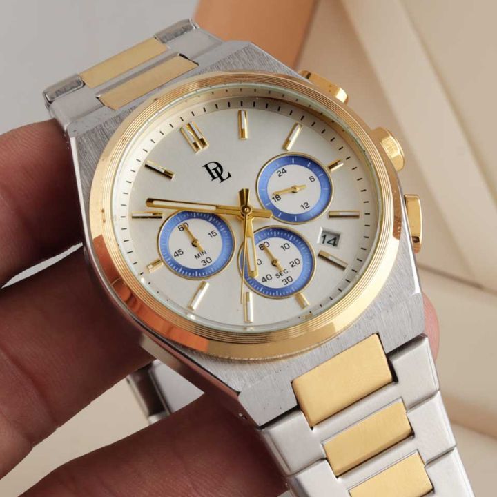 Delawrence Traditions Chronograph Men's watch White