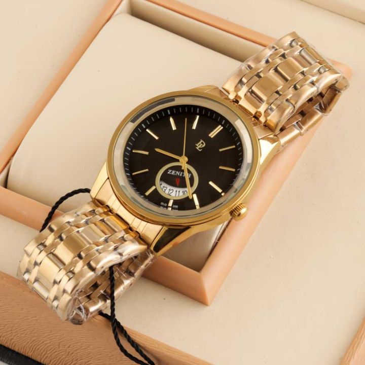 Delawrence Zenth Men's watch Golden/Black